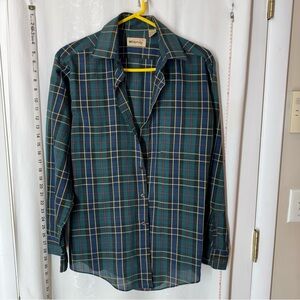 Vintage Men's Wedgefield Plaid Shirt